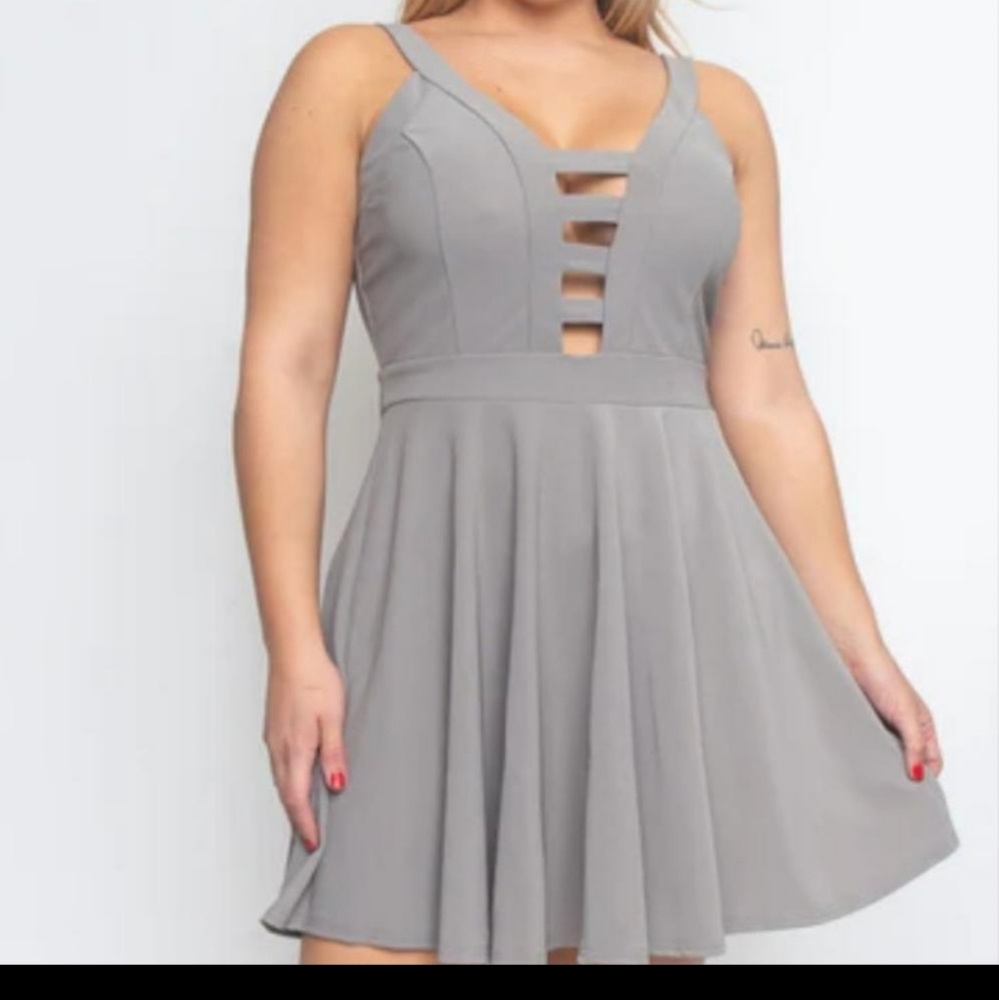 Plus Size Midi Dress